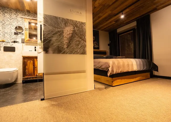 Luna Luxury - Z Sauna I Jacuzzi 公寓